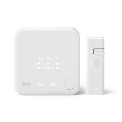 Pachet promoțional: Centrala termica Vaillant ecoTEC pure VUW INT II 236/7-2, 23 kW + Kit termostat inteligent cu fir Tado V3 + Pachet două capete termostatate, Tado Smart Radiator Thermostat - Duo Pack
