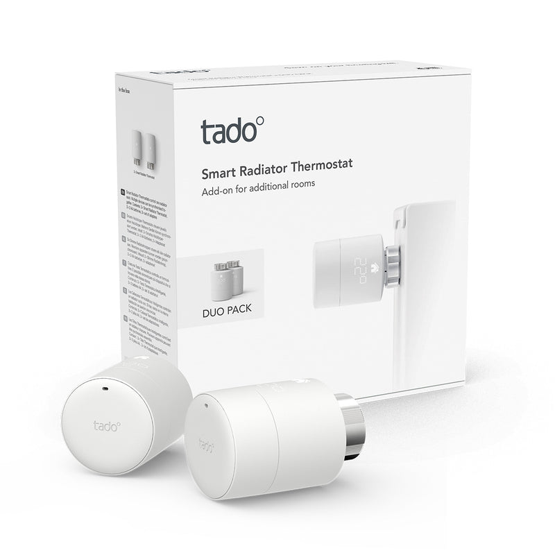 Pachet două capete termostatate, Tado Smart Radiator Thermostat - Duo Pack